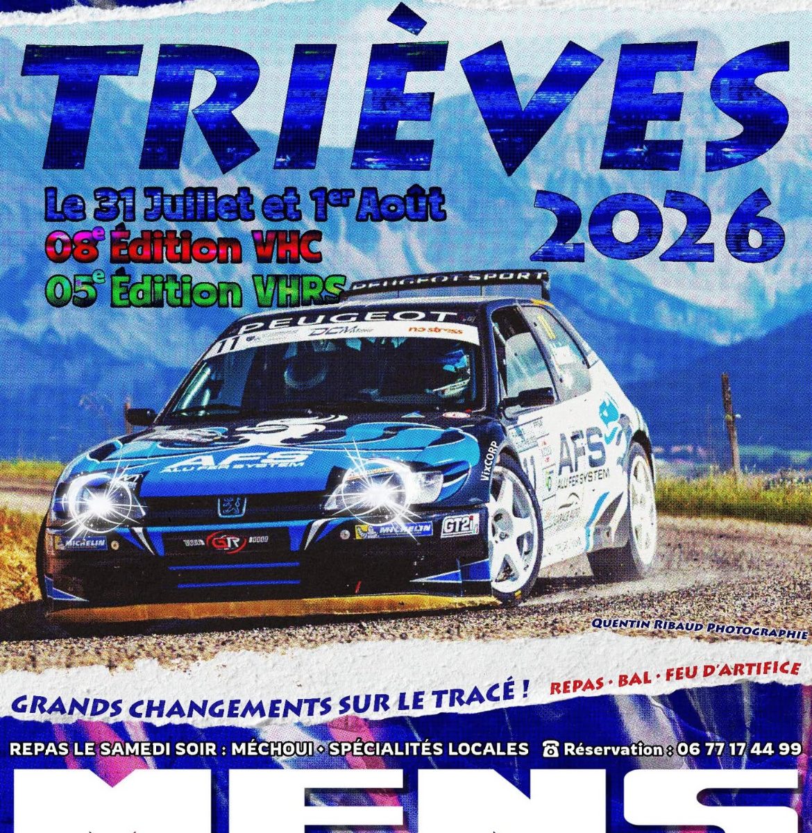 40ème Rallye du Trièves avec cette année un changement du tracé !!!